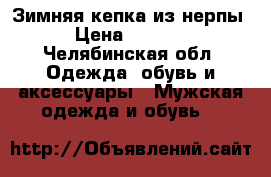 Зимняя кепка из нерпы › Цена ­ 1 500 - Челябинская обл. Одежда, обувь и аксессуары » Мужская одежда и обувь   